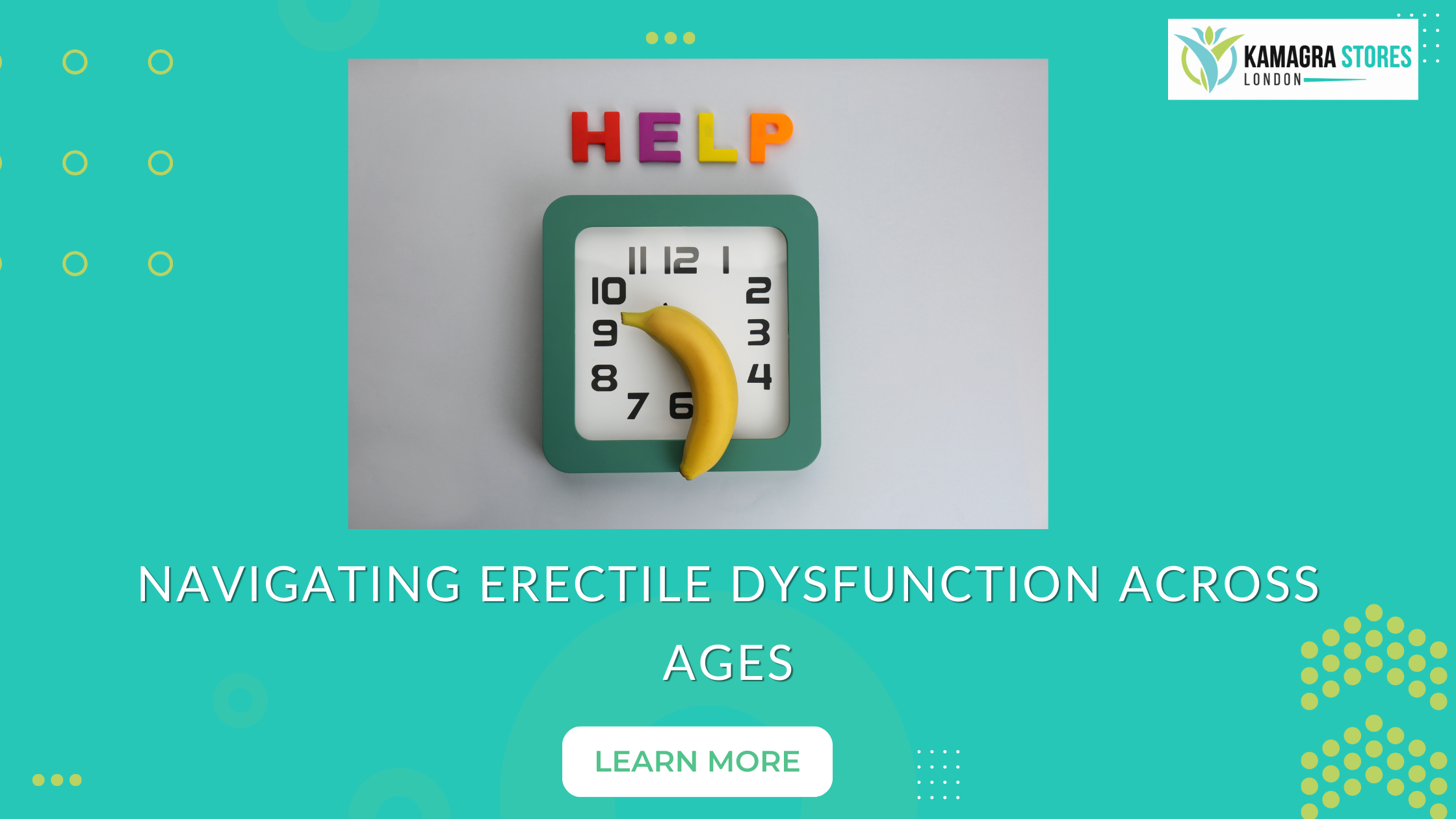 Navigating Erectile dysfiunction through ages, causes & medications